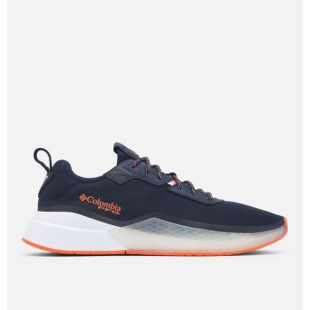 Columbia PFG Low Drag - Sneaker Herren Navy Braun Orange - HLAO21793